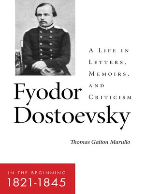 cover image of Fyodor Dostoevsky—In the Beginning (1821–1845)